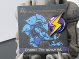 1 3/8" Enamel Pin - Lightning Orb