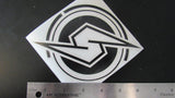 Dread S-Logo Decal, available in black or white, 5", 6" or 8"