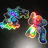 SpotArt Station - Dread Holographic Stickers 2-Pack