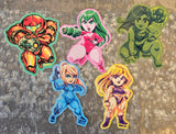 Chibi Hunters - SET OF 5 3.5 inch stickers