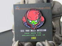 1.5" Enamel Pin - Evil Clone Helmet