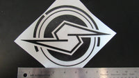 Decals - Dread S-Logo, black or white (Multiple sizes)