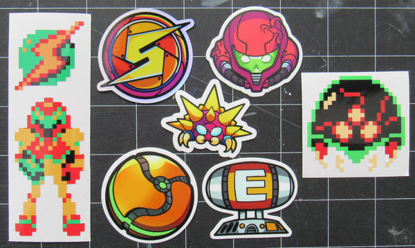 SpotArt Station [Series 1] - Small Size Stickers 8-Pack