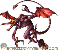 MDb Bestiary: Space Dragon 5" Clear Sticker